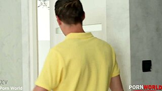 blonde brunette milfs swap cum after anal assfucking in lingerie stockings