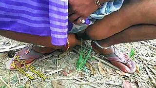 i enjoy this indian couple's outdoor forest fun