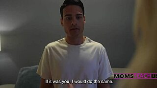 stepmom's subtle sex tutorial teases with dirty talk and taboo touches