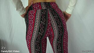 anabelle pync teases in kitty panties close up softcore style