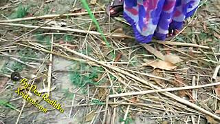 i enjoy this indian couple's outdoor forest fun