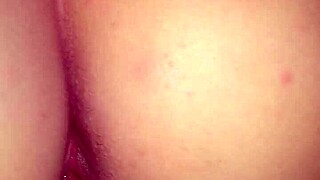 Brunette Teen Dripping Wet with Burning Desire