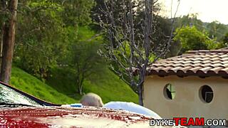 Milf Scissors Teen In HD Lesbian Play