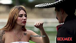 Sexmex Sara Blonde Returns For Latina Big Tits Blowjob Quickie Fuck!