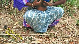 i enjoy this indian couple's outdoor forest fun