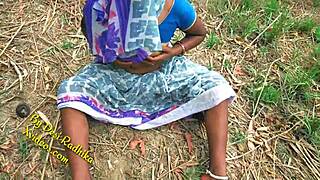 i enjoy this indian couple's outdoor forest fun