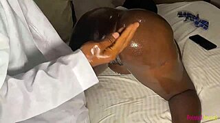 two black monster cocks doggy pound my pussy to creampie