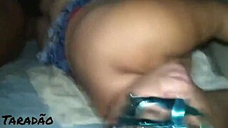 bbw puta asiática toma pica anal profunda y leche en la cara