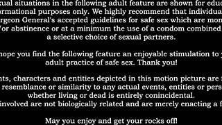 yo milf hows that big black cock feel in your tight ass threeway?