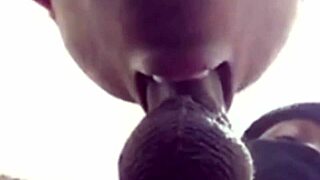 Super Sloppy Deepthroat! Gay Couple's Wet Cum in Mouth Close-Up Explosion!