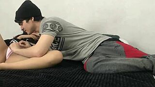 stepsis room surprise deepthroat swallow ends with creampie bliss