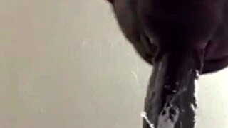 Super Sloppy Deepthroat! Gay Couple's Wet Cum in Mouth Close-Up Explosion!