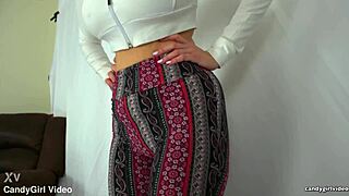 anabelle pync teases in kitty panties close up softcore style