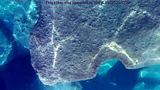 fish slurps up thick cum for liquid lunch