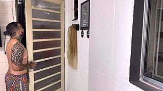 surprise ride on tiktok guy's lap after years without new dick feels so good