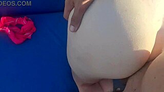 i fucked hot redhead bareback right in pool