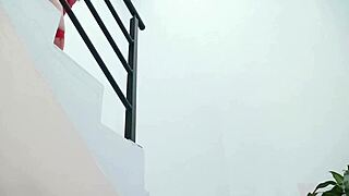 Stairs Temptation: My Juicy Masturbation Session Unfolds