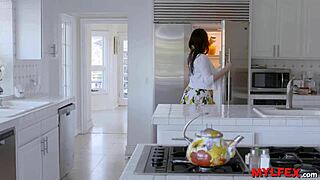 next door milf cougar sneaks out for bareback anal with young neighbor studs