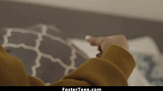 Holy Shit, Foster Parents Spy on Foster Teen's Hidden Cam Threesome with Big Tits and Ass!