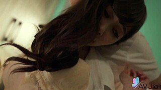 Brunette Chinese Milf Rina Rides Horny Guy To Orgasm In Cowgirl