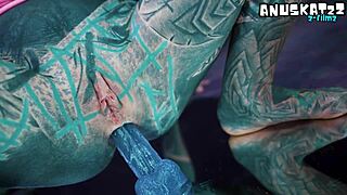 PSYCHEDELIC HIPPIES PIP RIDE DILDOS IN ANAL ASSPLAY BAREFOOT!