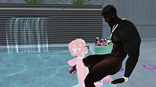 bbc destroys femboy ass - monster cock pounds HARD!!