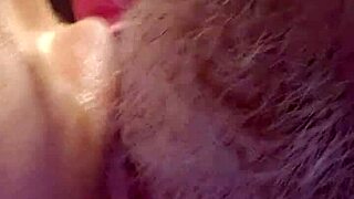 Shaved pussy squirts wildly in verification close-up drenching everything