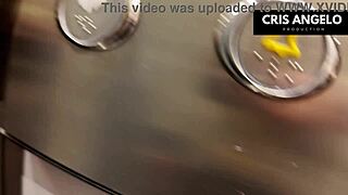 blackout spain... stuck in elevator she ends up fucking her married neighbor part 01