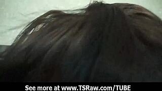 shemale pounds anal bareback with monster cock deep