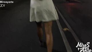 chilanga teen flashes small tits to drivers at garibaldi underpass