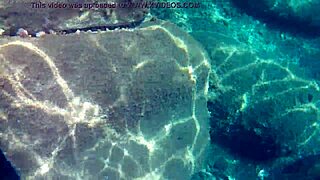 fish slurps up thick cum for liquid lunch