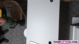 Eden Punished Hard in Garage for Swiping