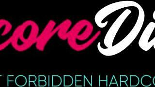 scarlet red takes lover's cumshot in mouth after wild sex