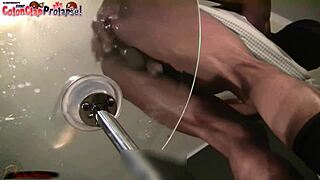 oh damn!! filthy wet boy ass takes noisy ANAL FISTING punishment - ass monkey screams!!