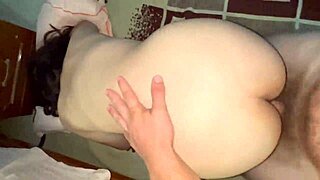 fucking my fired boss's wife doggystyle in the office close up