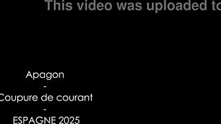 blackout spain... stuck in elevator she ends up fucking her married neighbor part 01