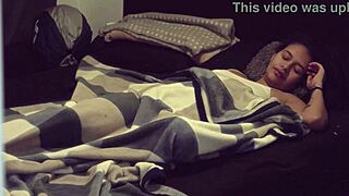 damn, angel santana's early morning masturbation turns into hardcore face fucking and gagging deepthroat