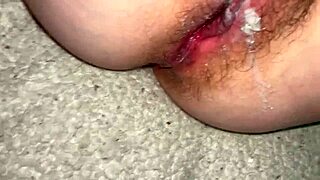 watch young 18yo white college sluts' tight pussies overflow with old black monster cocks' deep creampie breeding