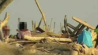 Girlfriend Blows Me On Crowded Beach Strangers Watch Misscreamy!