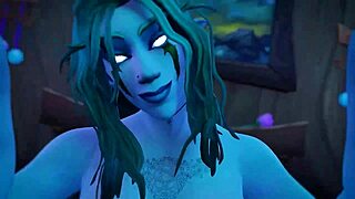 My Warcraft Night Elf Waifu Rides Me Wildly in POV
