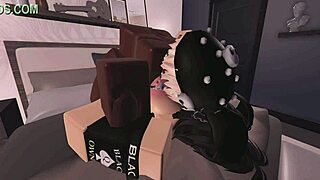 Fat ebony takes bent over BBC creampie doggystyle