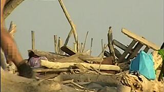 Girlfriend Blows Me On Crowded Beach Strangers Watch Misscreamy!