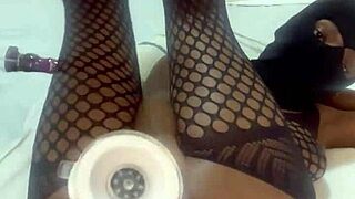 teen slut rams dildo deep in wet pussy hard