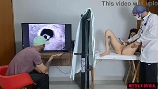 Cuckold Takes Wife to Clandestine Gyno Ultrasound Exam
