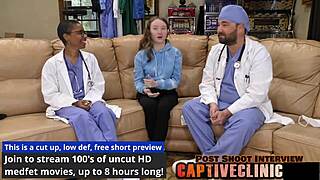 Strangers in the Night Way Not Fair Edition Serena Morgan Nurses Latex Gloves Dominate Patient POV Closeup