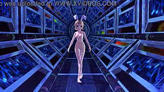 kagamine rin full nude alien bunny costume mod exposed