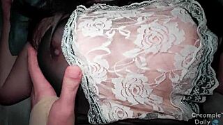 thai big tits maid gets creampied by her boss in bedroom doggystyle