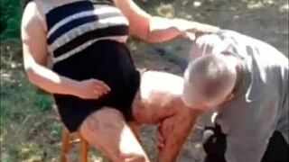 klaudiaambergirl's steamy outdoor solo moments compilation