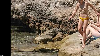 emma watson bares it all topless on ibiza beach