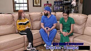 does dr tampa's nurse ditria rose really care for patients in her shaved pussy hospital roleplay?